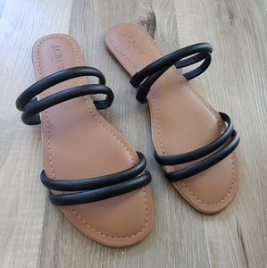 NWOT J. Crew slide sandals